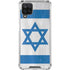 Israel Flag Distressed Galaxy A12 Clear Case